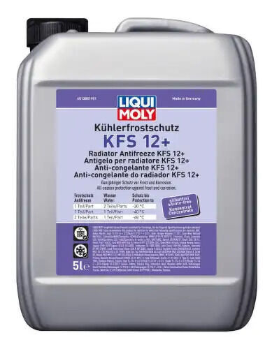 Антифриз-конц. Kuhlerfrostschutz KFS 12+ (5л) LIQUI MOLY, 21146